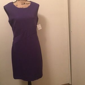 purple dress